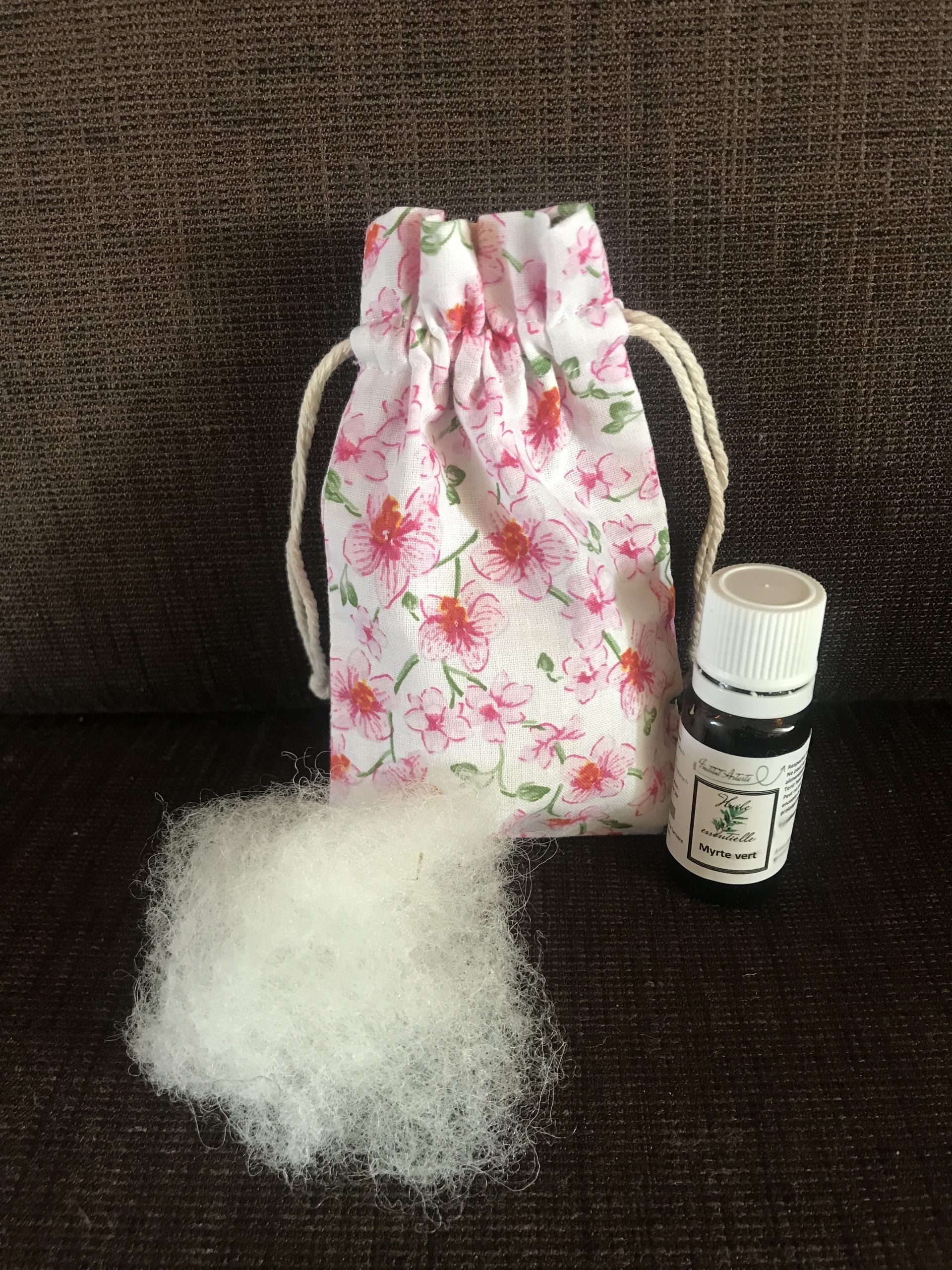 Aumônière fleurie - La Fontaine aux Plantes