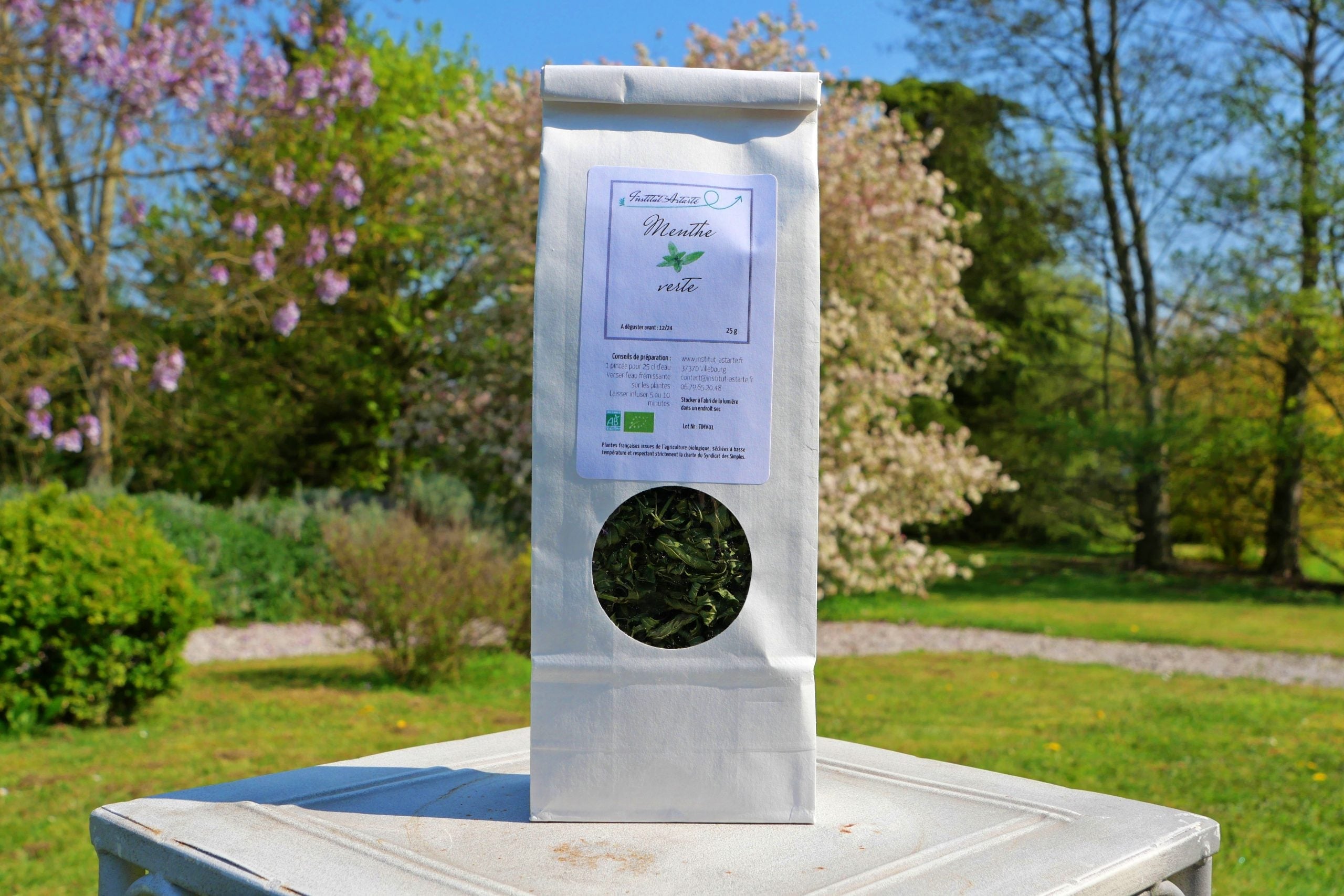 Tisane menthe verte - La Fontaine aux Plantes