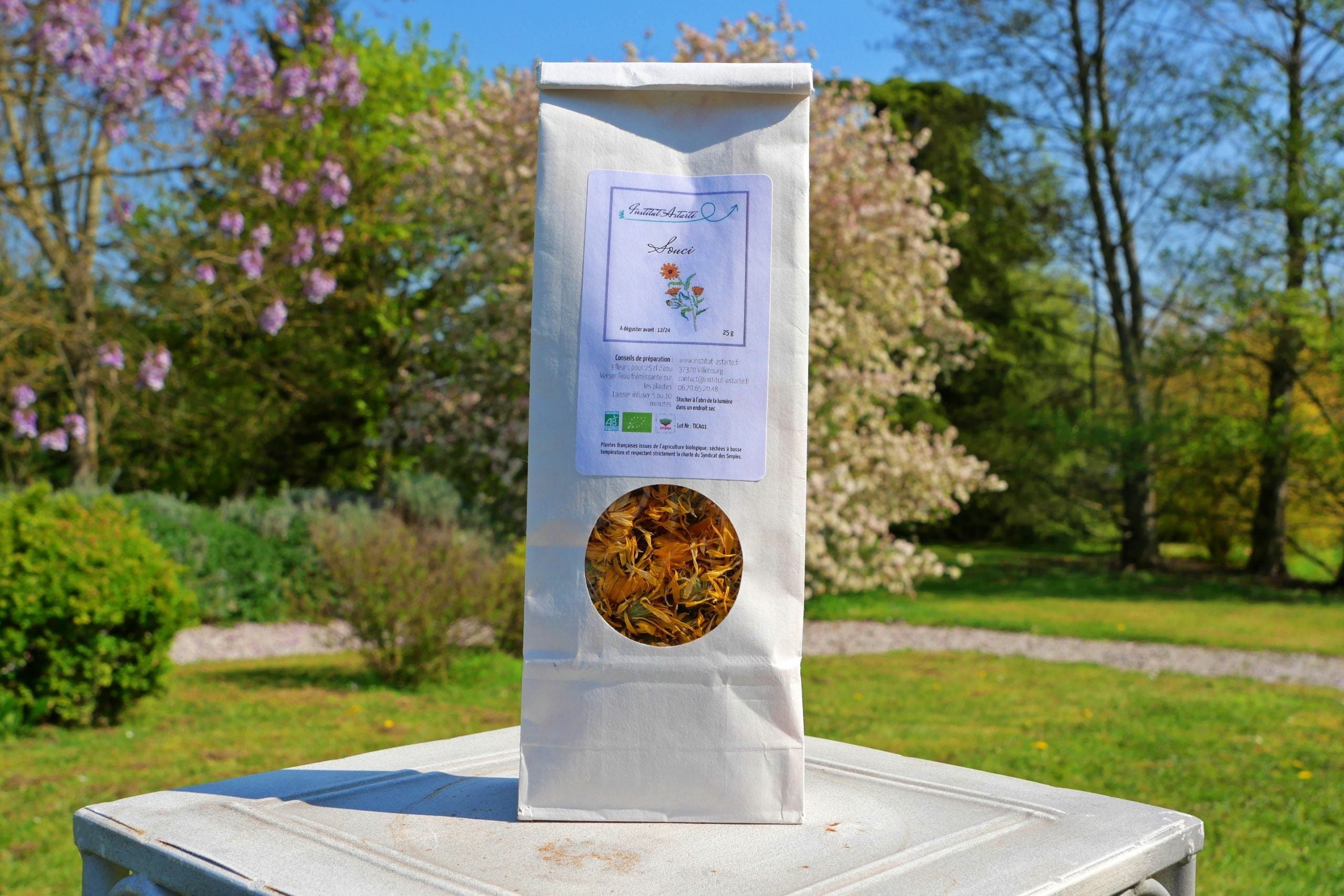 Tisane souci - La Fontaine aux Plantes