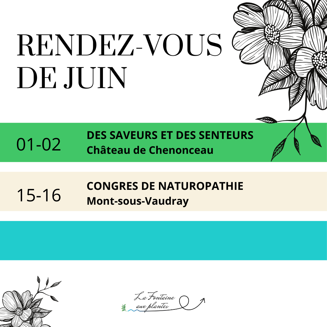 Rendez-vous de Juin - Congrès de santé intégrative les 15 et 16 Juin 2024