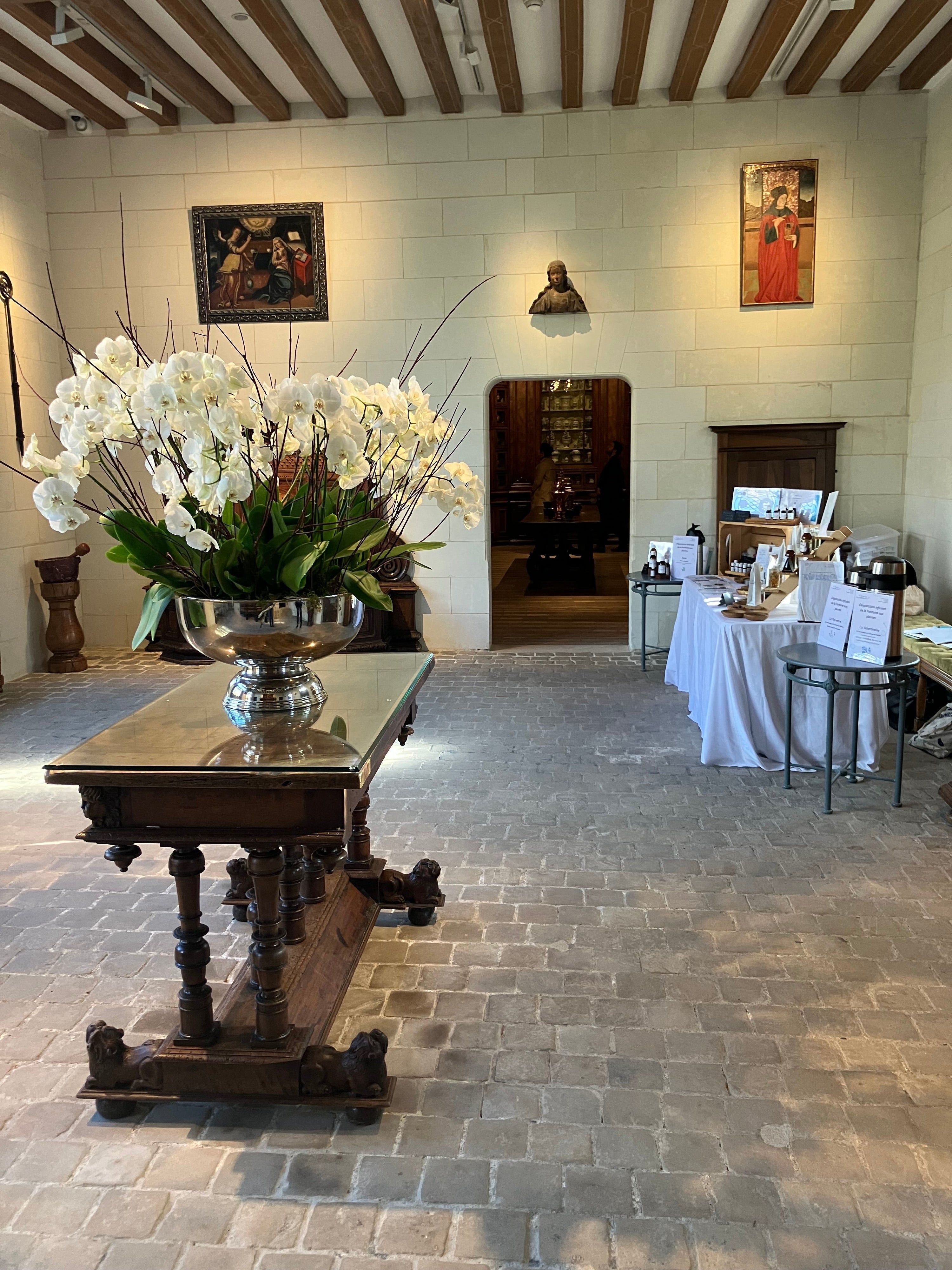 La Fontaine aux plantes au Château de Chenonceau 2024 et 2025