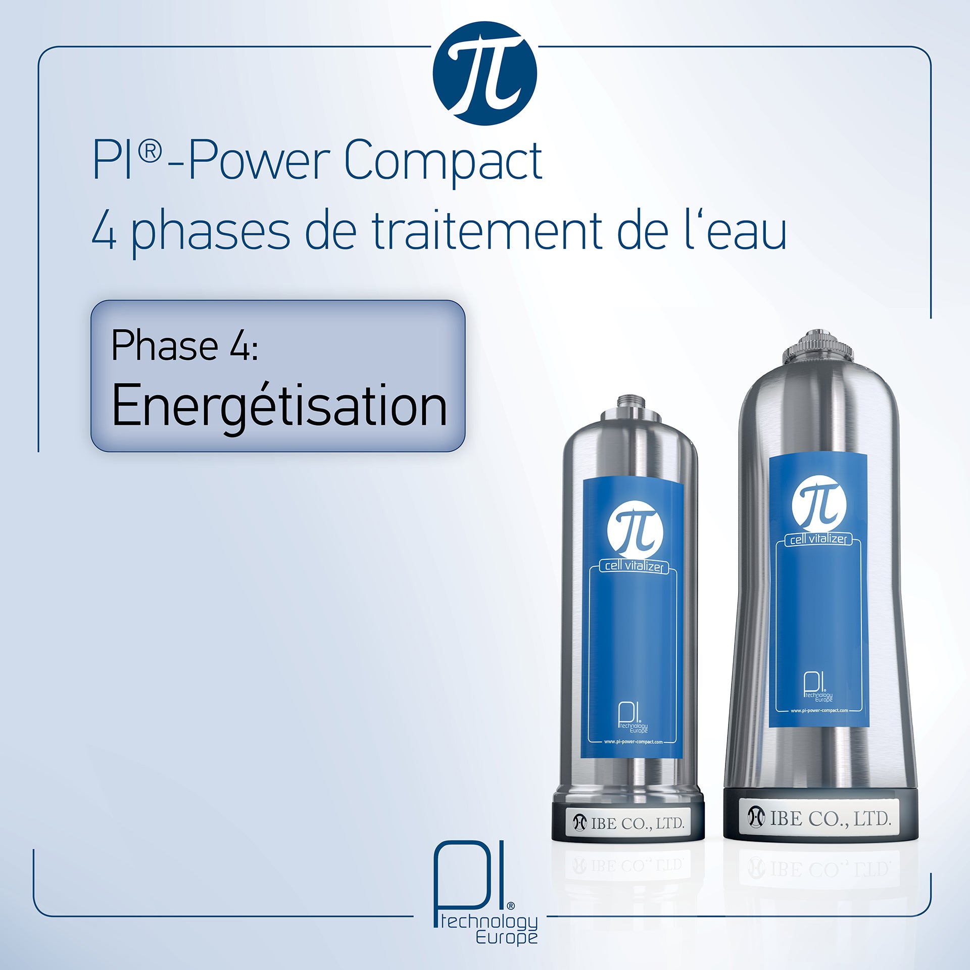 Traitement de l'eau "quatre phases" : Phase 4 - Énergétisation⚡