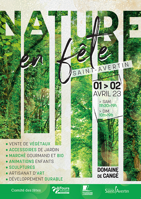 Nous serons ce Week-end à Saint Avertin au Festival “Nature en fête”