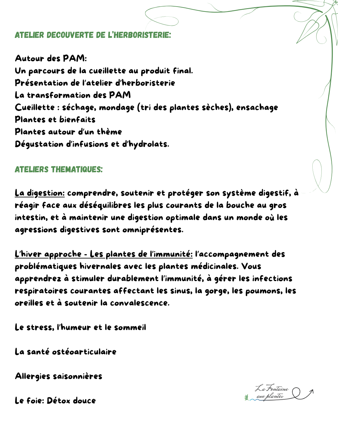 Pré-inscriptions