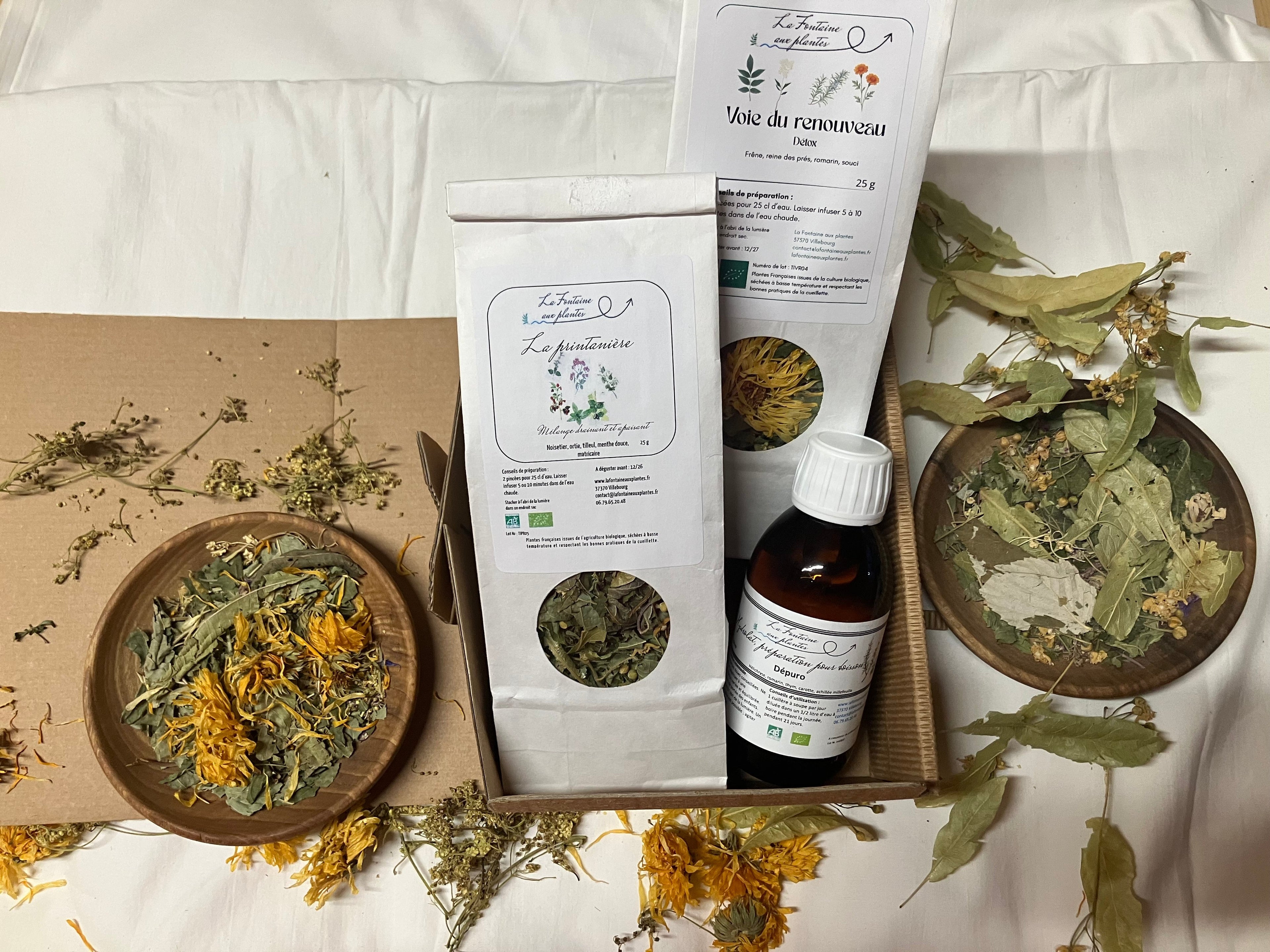 Coffret détox douce