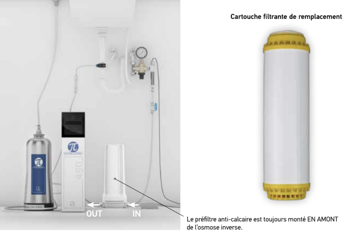 Cartouche filtrante de remplacement